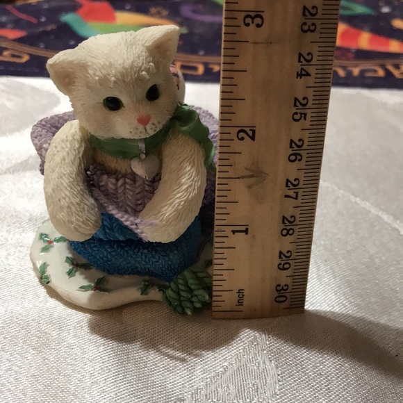 1997 Calico Kittens “Hats Off To Friends” 7C1/804 Small Collectible Figurine - Picture 3 of 11